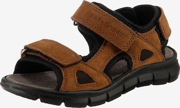 EN FANT Sandals & Slippers 'Trekking' in Brown: front