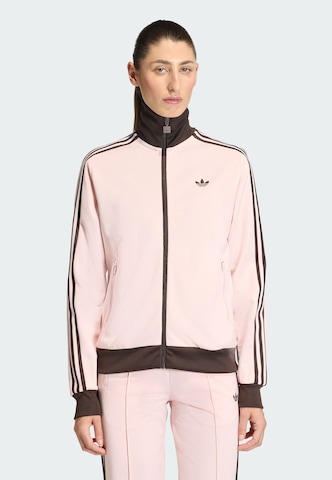 Veste de survêtement 'Classic' ADIDAS ORIGINALS en rose : devant