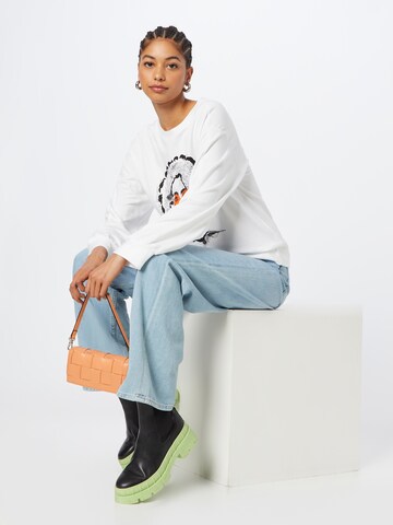 UNITED COLORS OF BENETTON - Sweatshirt em branco