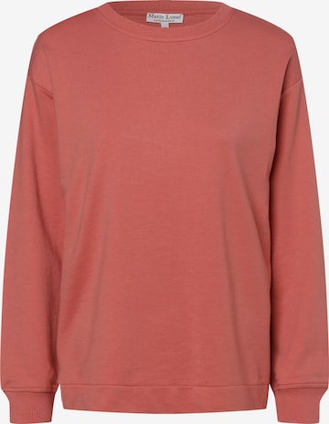 Marie Lund Sweatshirt in Red: front