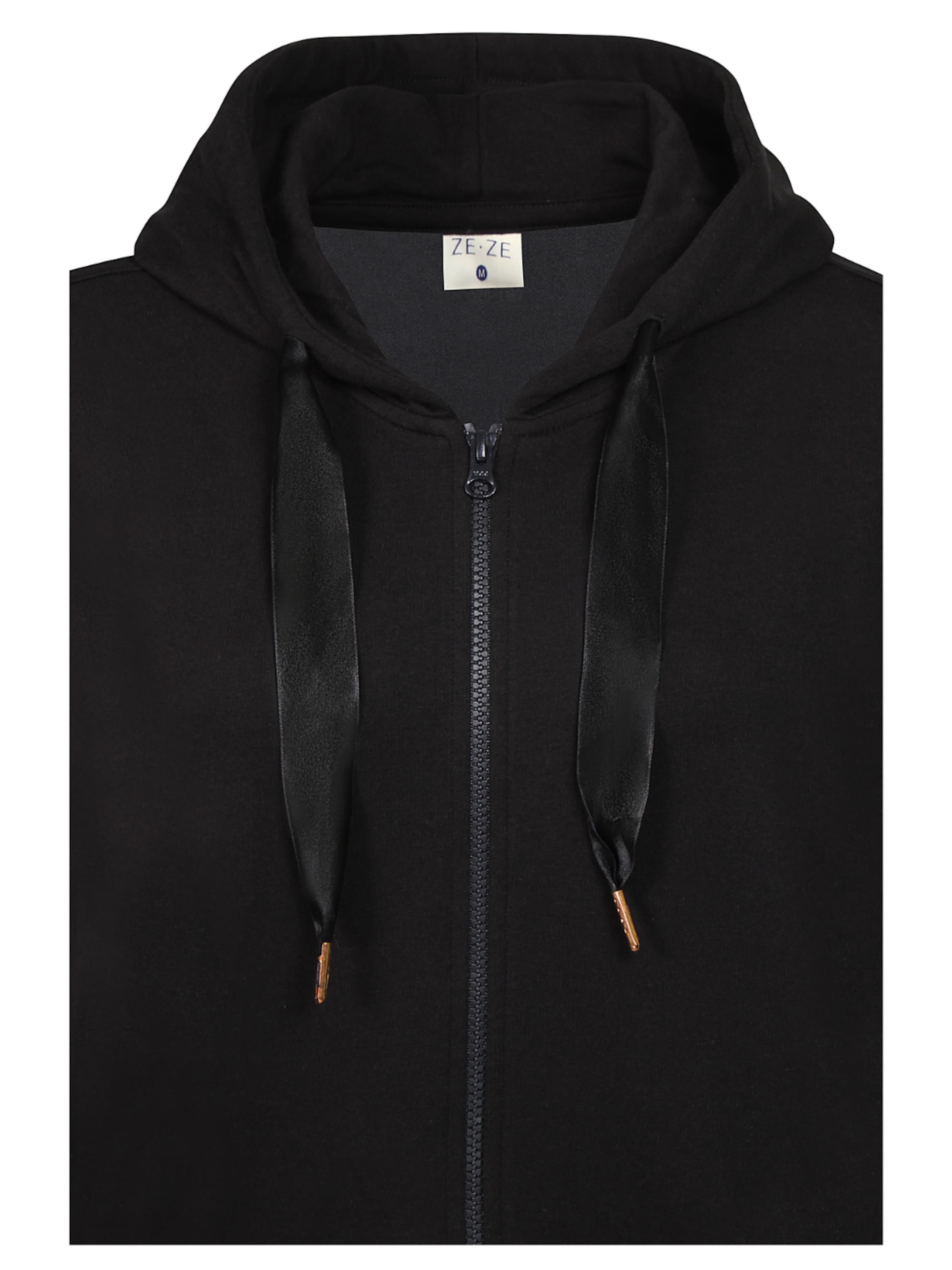 ze-ze Sweatshirt 'Elsa 6' i sort