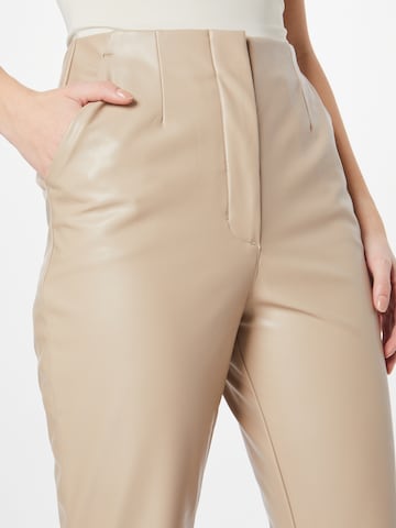 Abercrombie & Fitch Flared Trousers in Beige