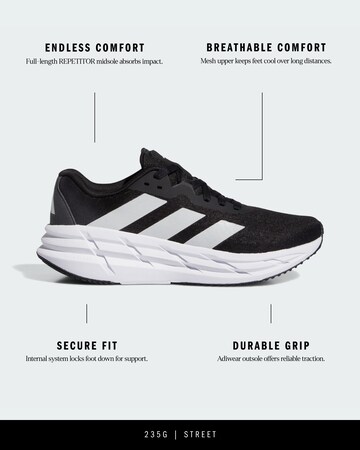 ADIDAS PERFORMANCE Juoksukengät 'Adistar 3' värissä musta