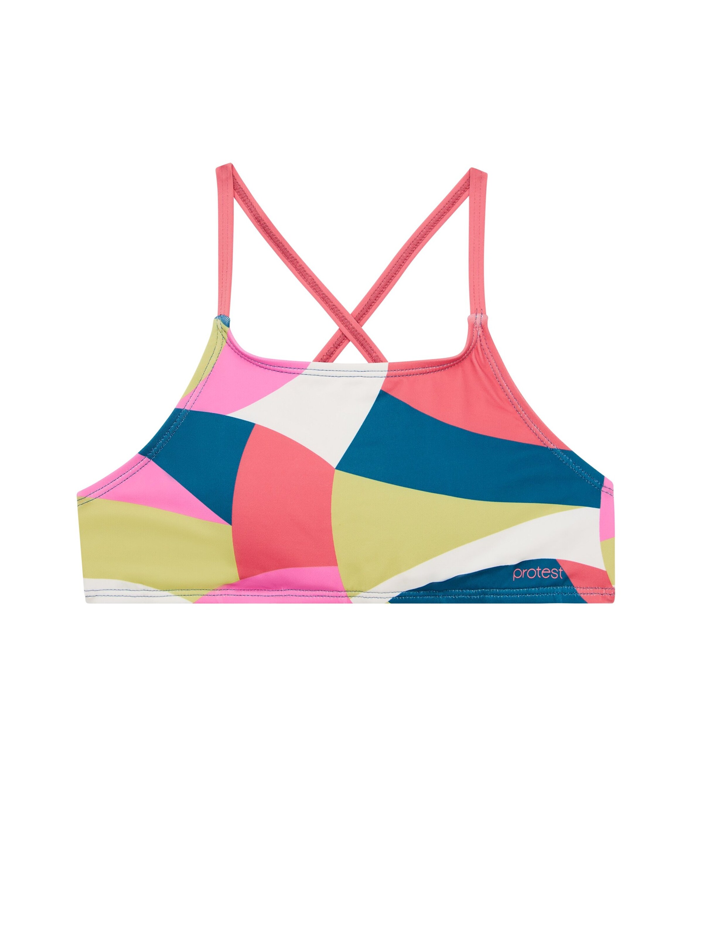 PROTEST Bustier Bikini 'PRTSyl JR' in Blauw