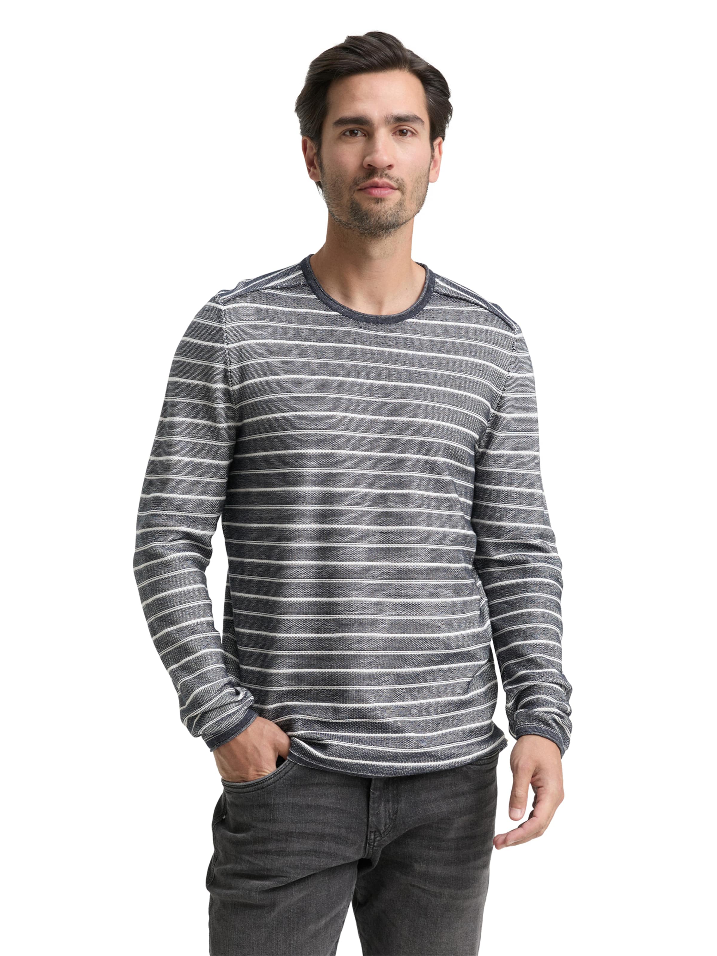 TOM TAILOR - Jersey en gris: frente