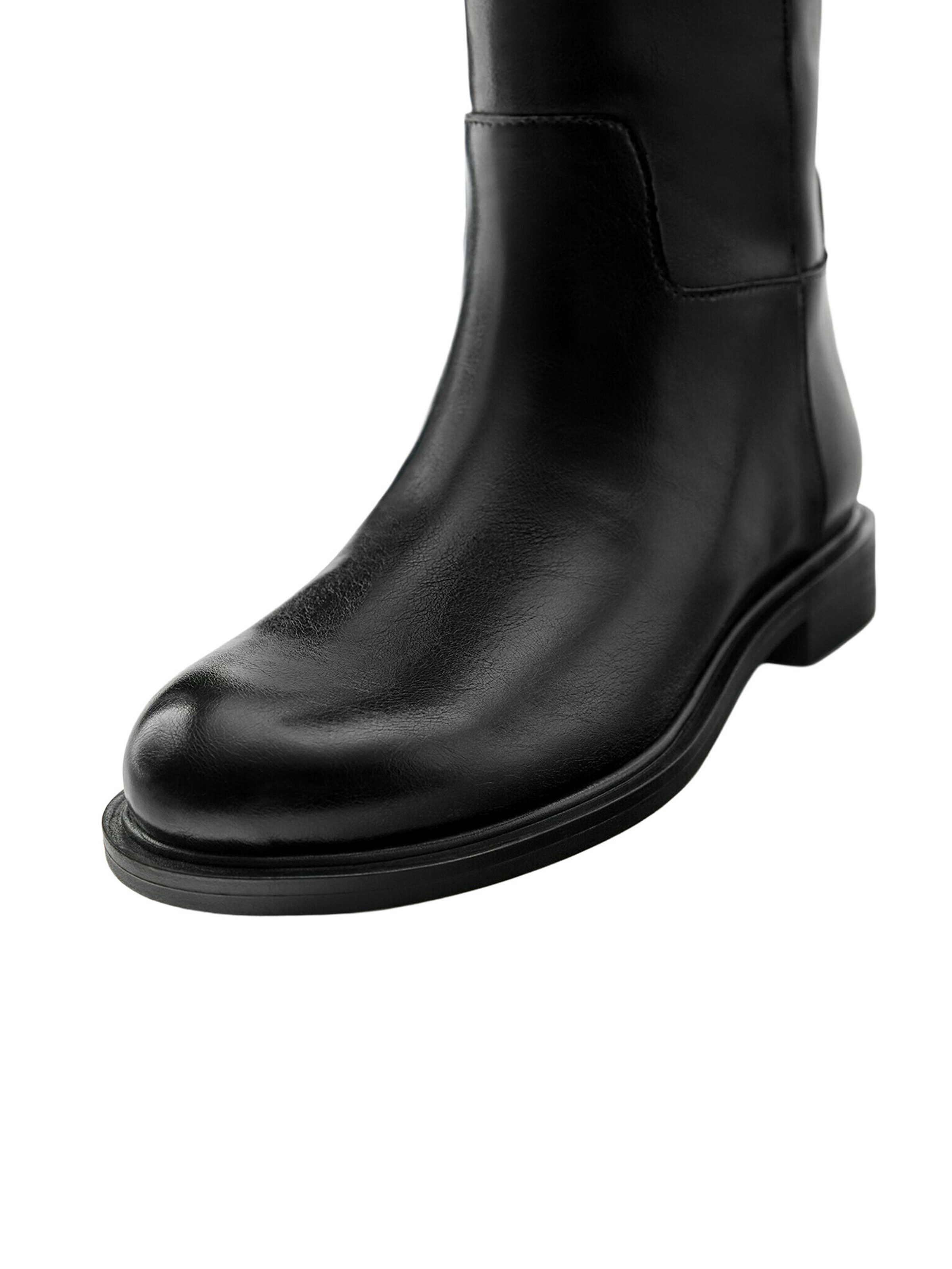 Bottes Pull&Bear en noir