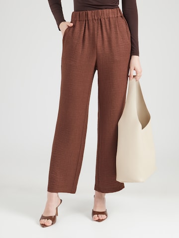 Soyaconcept Широкий Штаны 'Charissa' в Коричневый: спереди