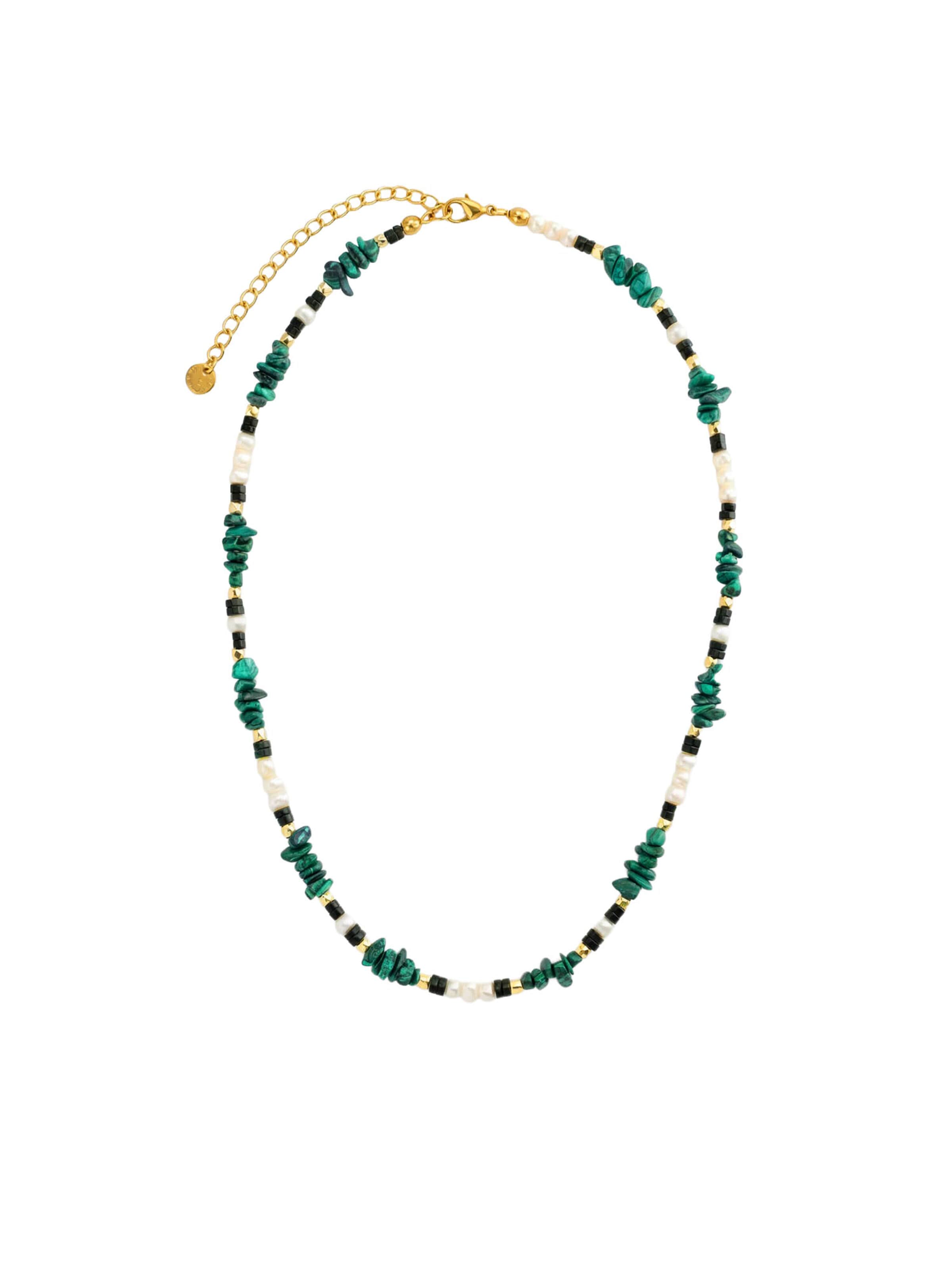 Nemomatheo Necklace 'Emerald Dream' in Green
