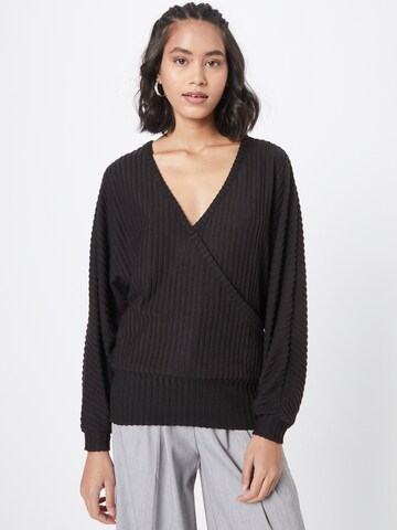 Pull-over NEW LOOK en noir : devant