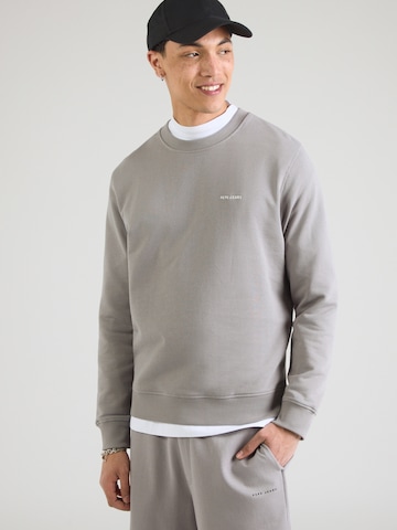 Sweat-shirt Pepe Jeans en gris : devant