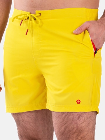 Shorts de bain Frozen Cape en jaune