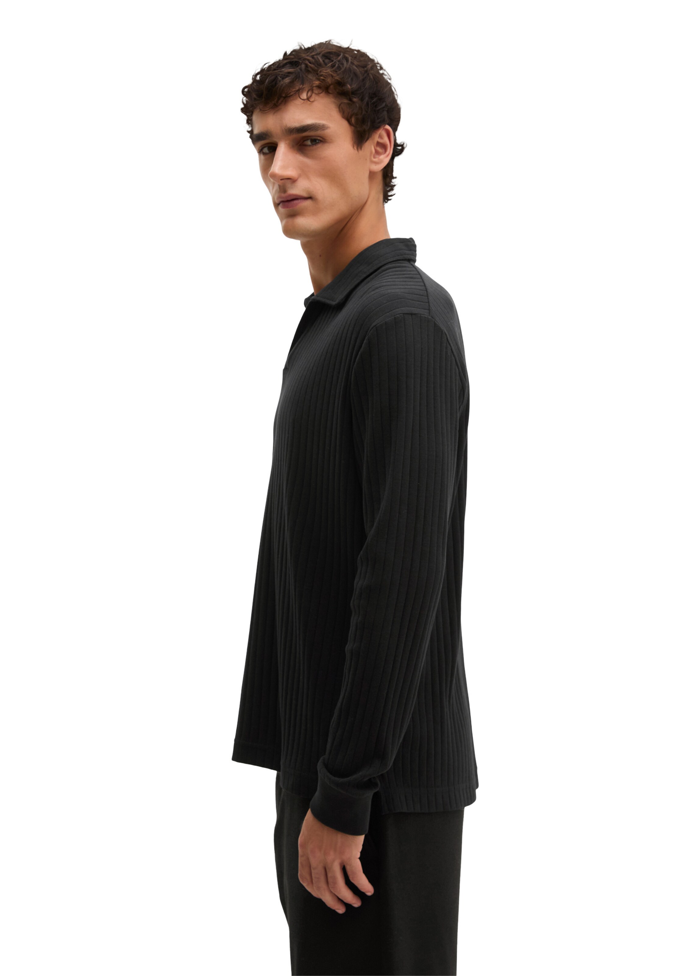 Marc O'Polo Shirt in Schwarz: Seite