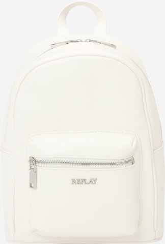 REPLAY - Mochila en blanco: frente