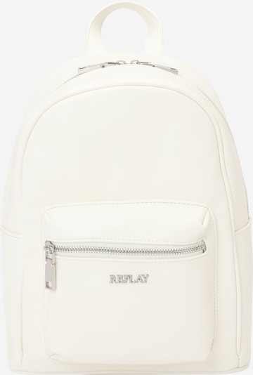 REPLAY Batoh - stříbrná / bílá, Produkt