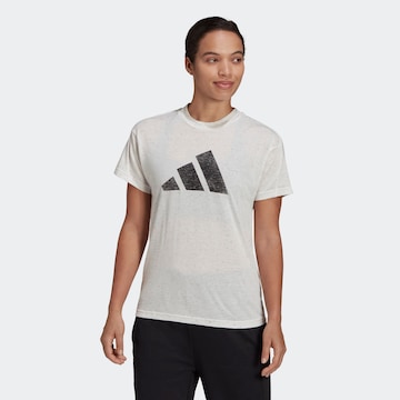 ADIDAS PERFORMANCE Performance Shirt 'Winners 3.0' in White: front