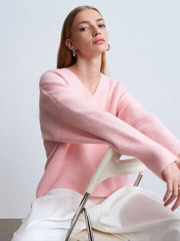 Dilvin Sweater 'Pullover' in Pink