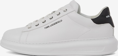 Karl Lagerfeld Matalavartiset tennarit 'Kapri' värissä valkoinen, Tuotenäkymä