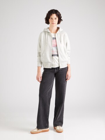 MUSTANG Sweatjacke 'Rochelle' in Weiß