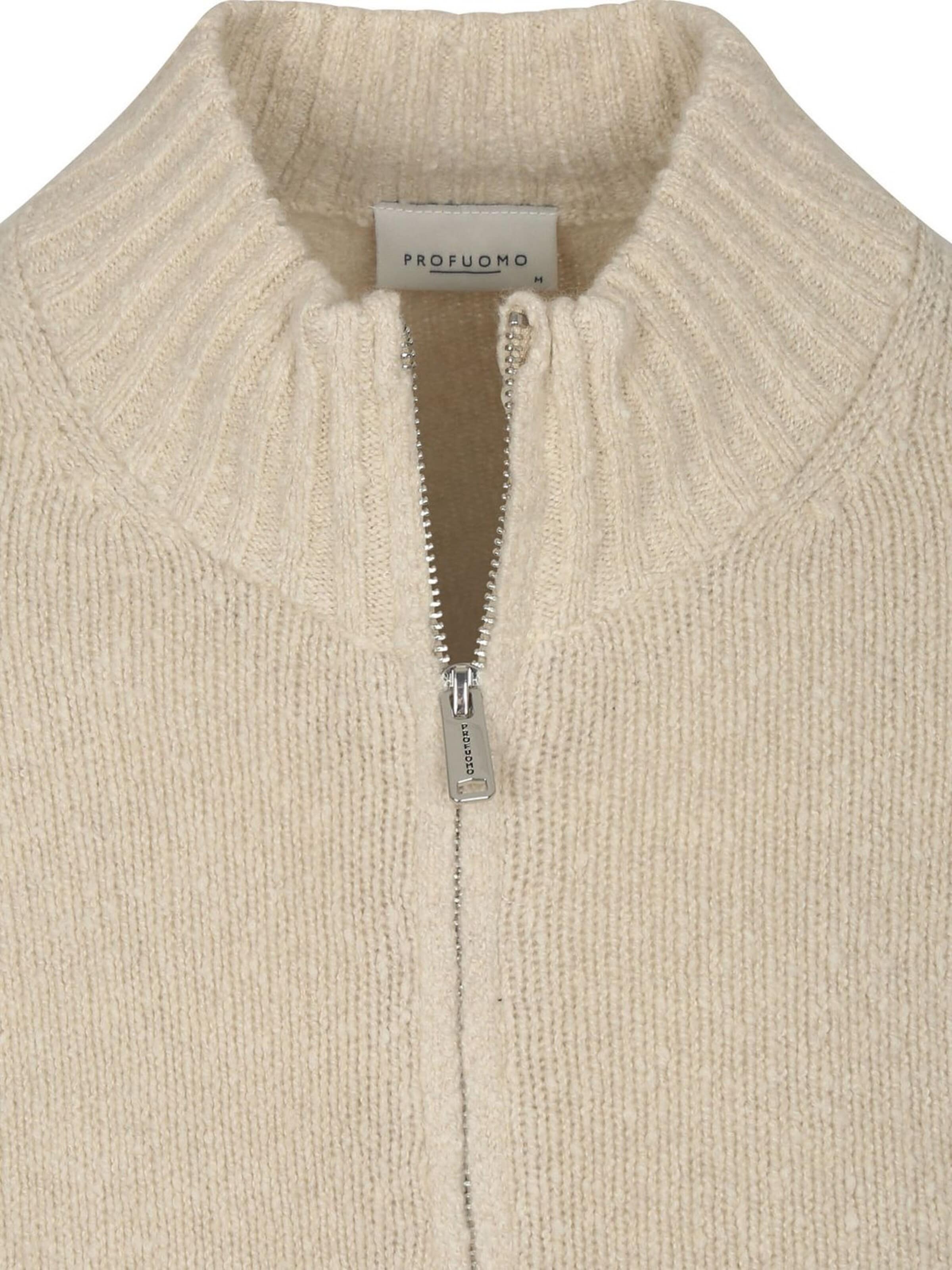 Vestes en maille Profuomo en beige