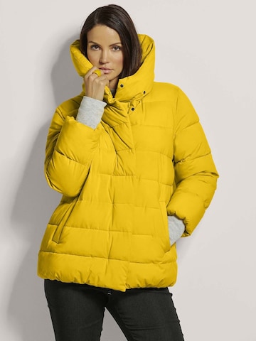 Veste d’hiver MADELEINE en jaune : devant