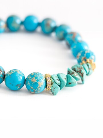 Secret Stones Armband 'Mindfield' in Blau