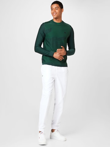 Lacoste Sport Tapered Παντελόνι φόρμας σε λευκό