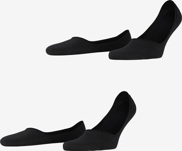 ESPRIT Füßlinge 'Basic Uni 2-Pack' in Schwarz: Vorderseite