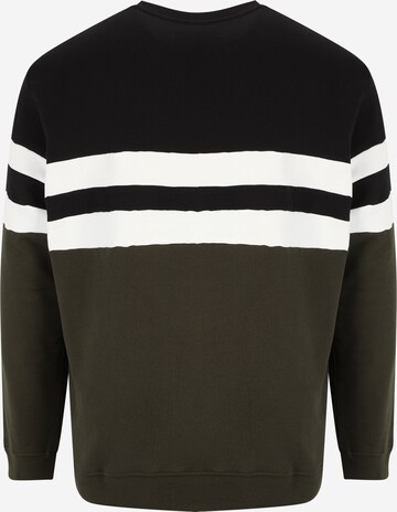 Only & Sons Big & Tall Sweatshirt 'THOR' in Black