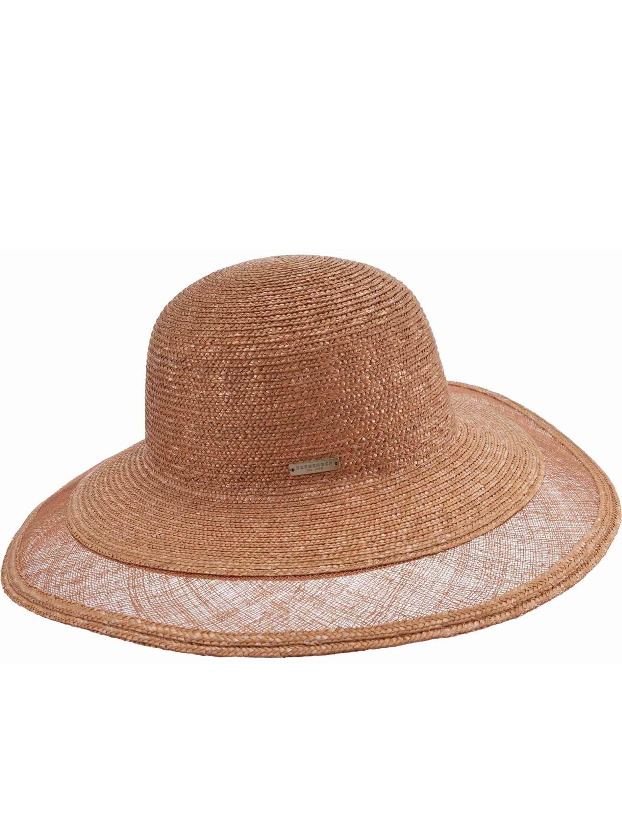 Seeberger Hat 'Hut' in Beige: front