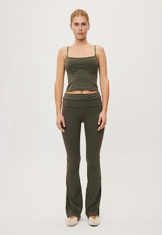 rethinkit studios Flared Leggings 'All Day' in Grau