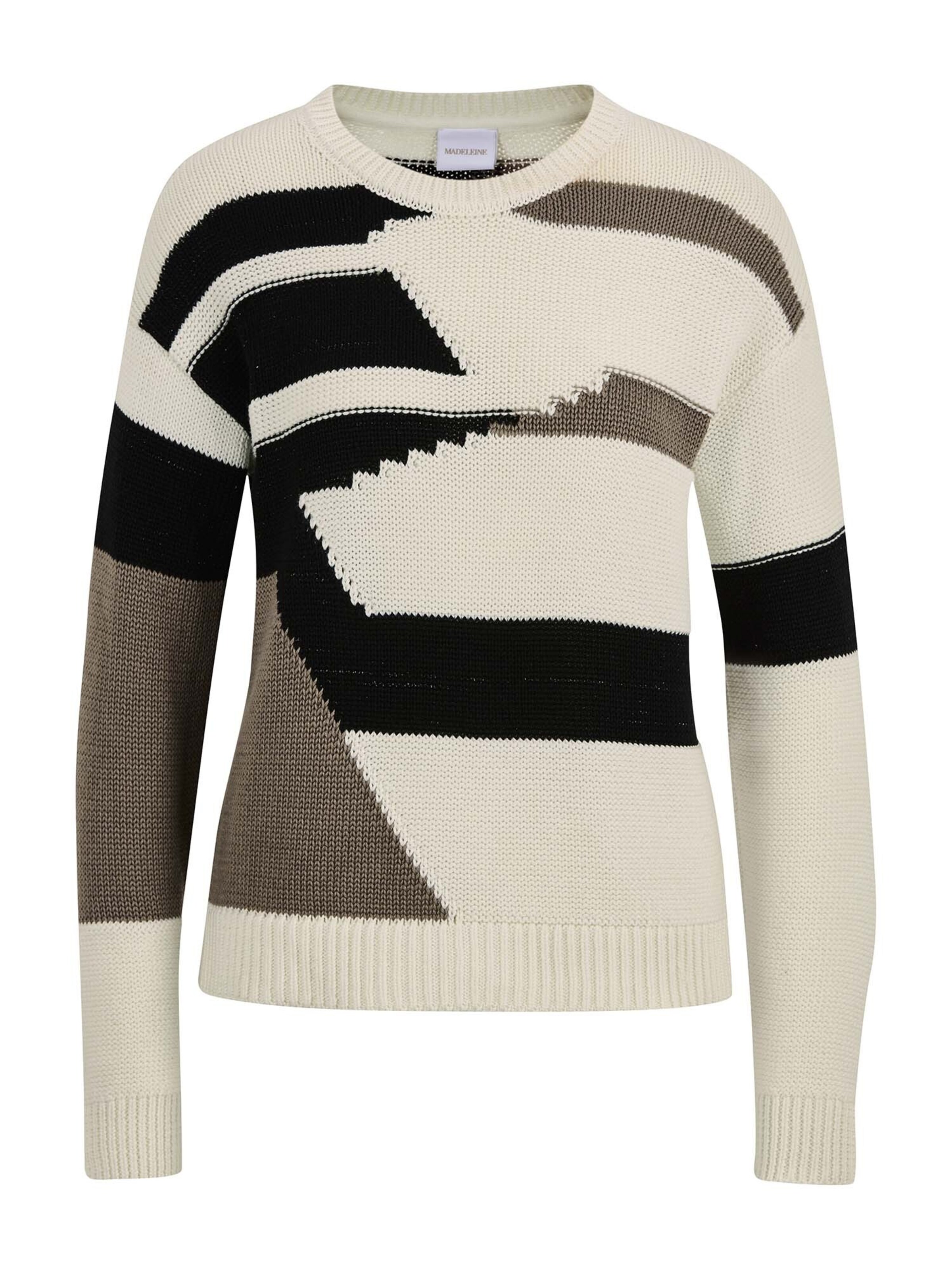 Pull-over MADELEINE en blanc : devant
