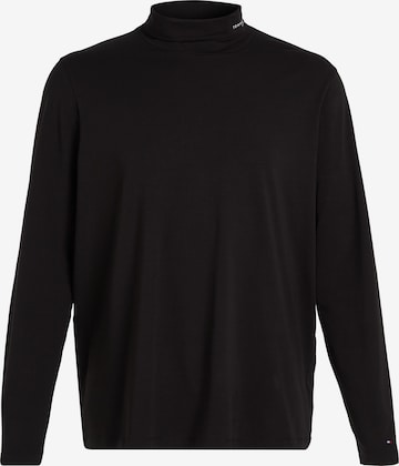 Tommy Hilfiger Big & Tall Shirt in Black: front