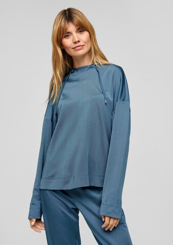 s.Oliver BLACK LABEL Sweatshirt in Blue: front