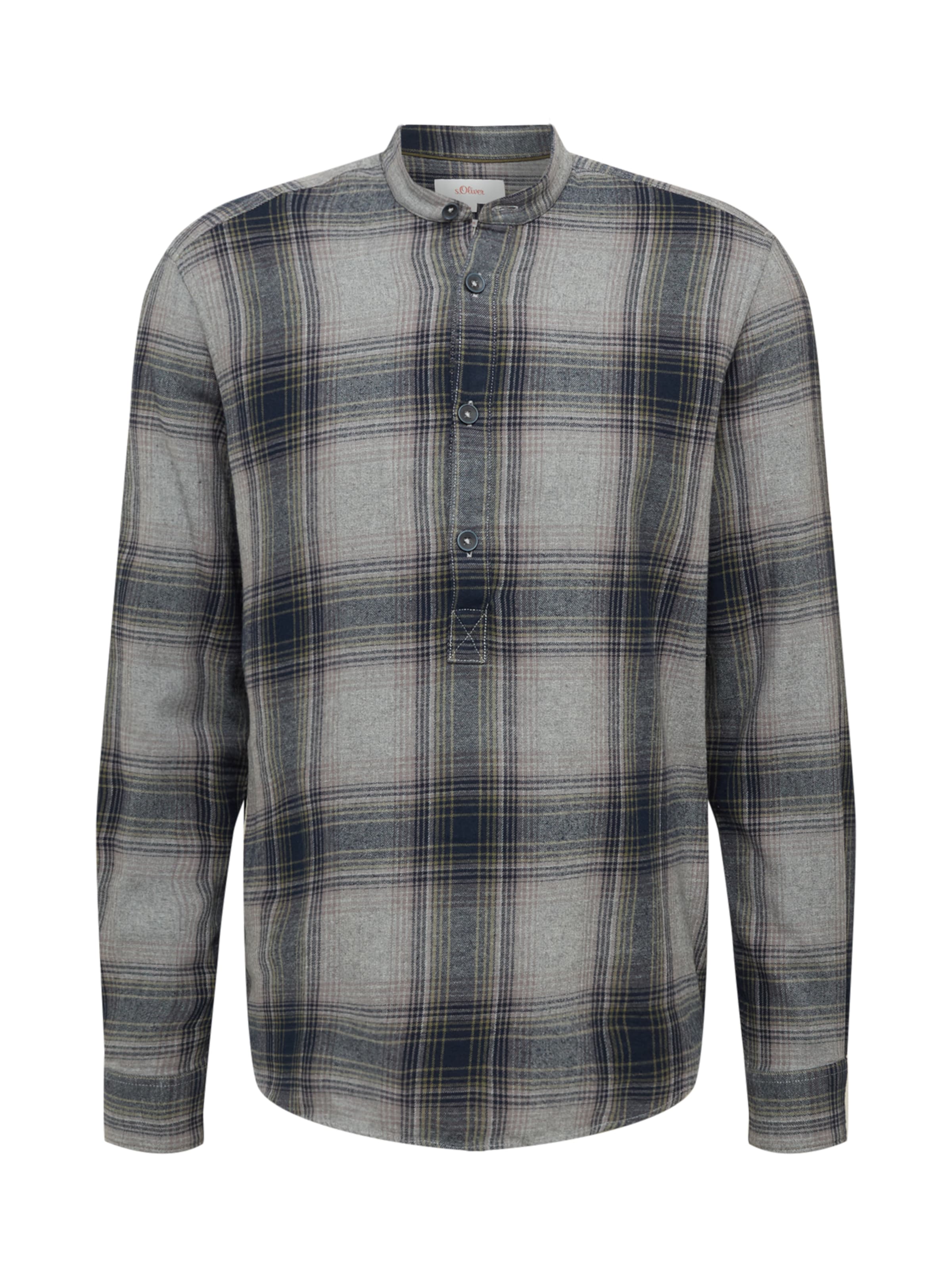 s.Oliver Regularny krój Koszula w kolorze szary: przód