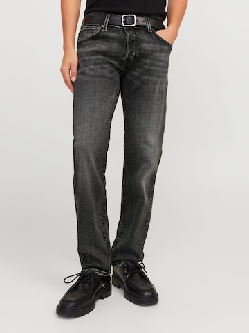JACK & JONES Baggy Jeans 'mike' in Zwart