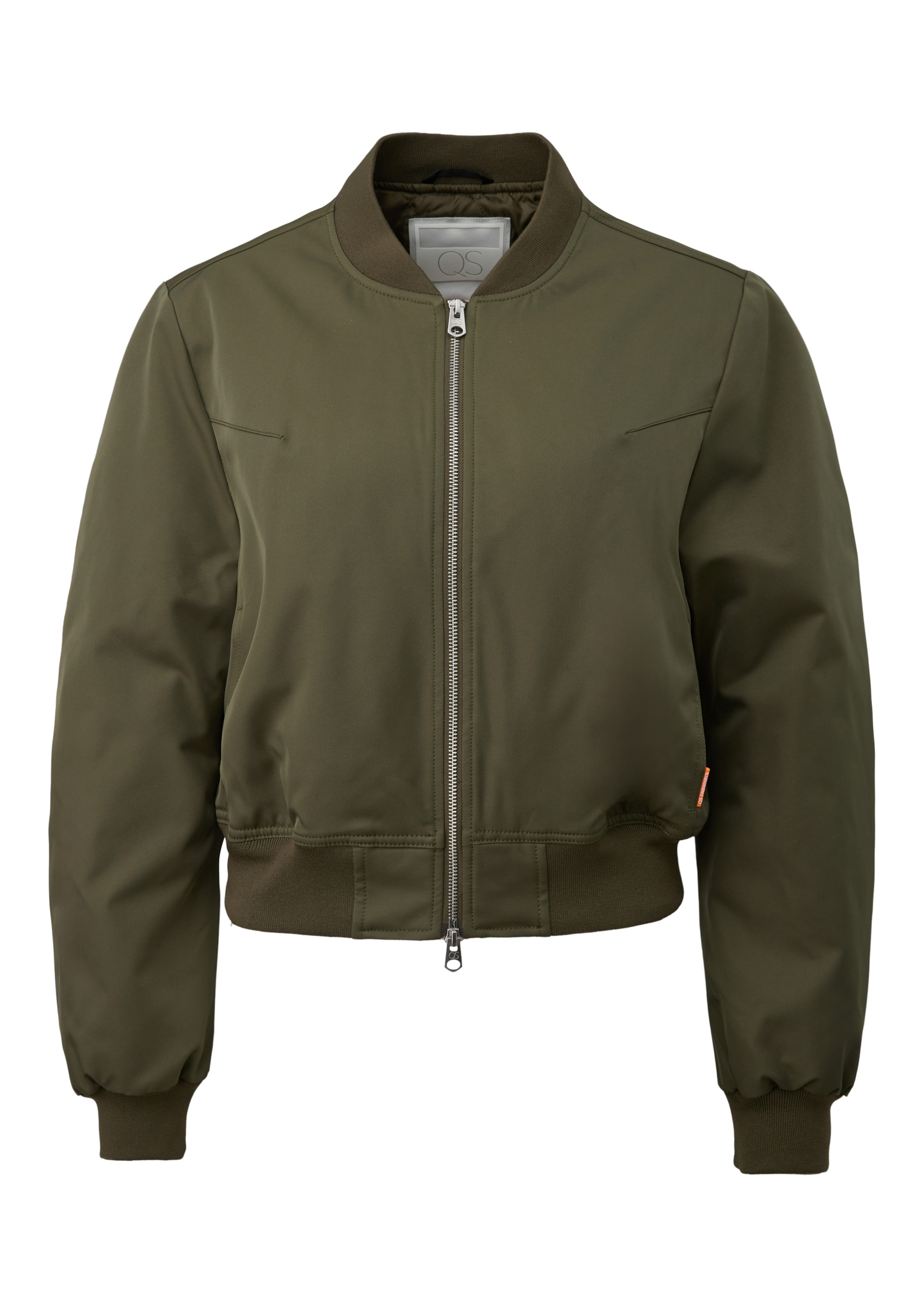 QS Jacke in Grün: Vorderseite