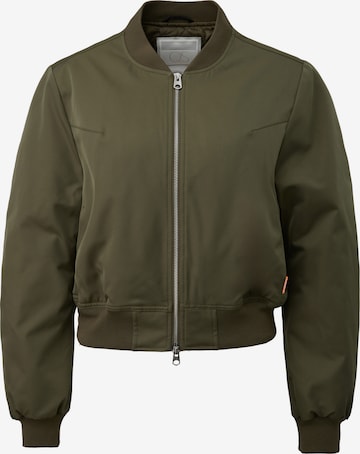 QS Välikausitakki värissä vihreä: etupuoli