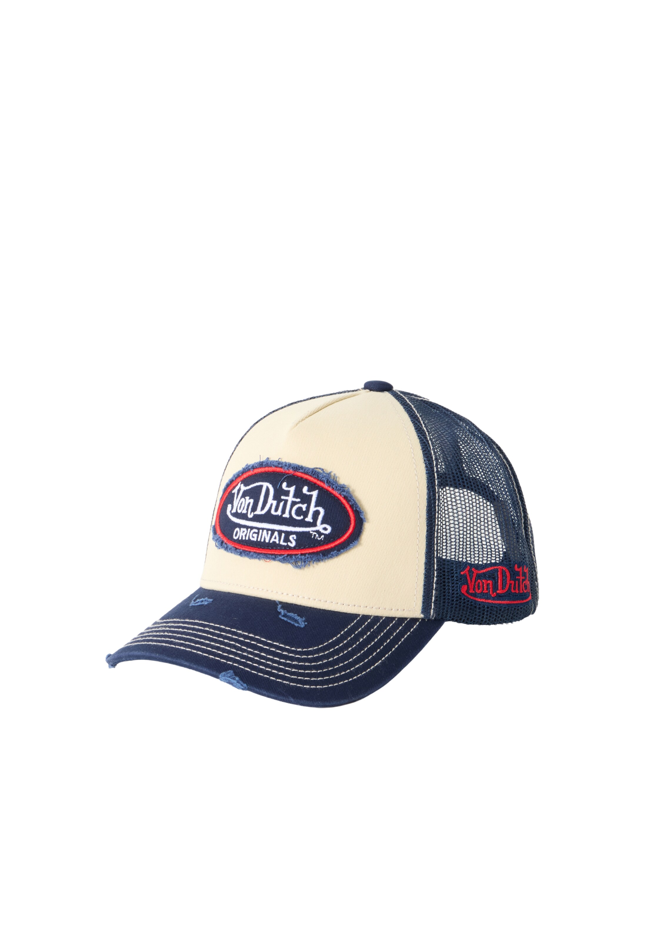 Von Dutch Originals Cap in Blue: front