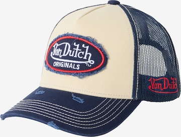 Von Dutch Originals Pet in Blauw: voorkant