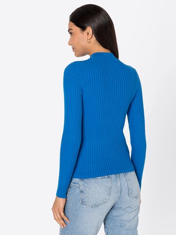 PIECES Sweter 'CRISTA' w kolorze niebieski