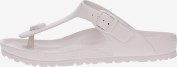Infradito 'Birkenstock Infradito Gizeh Eva' di BIRKENSTOCK in bianco: frontale