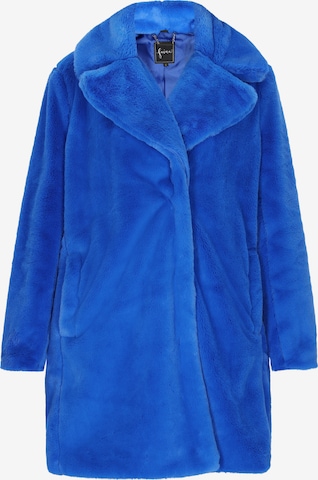 Manteau d’hiver faina en bleu : devant