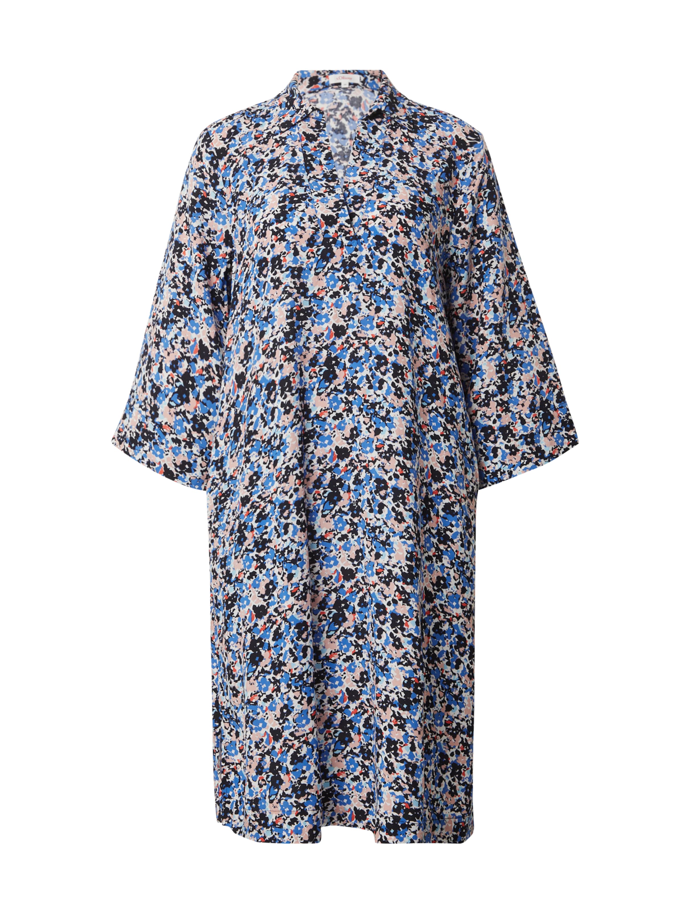 Robe-chemise s.Oliver en bleu : devant