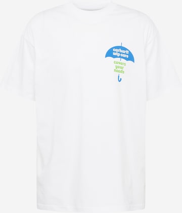 Carhartt WIP - Camisa 'Cover' em branco: frente