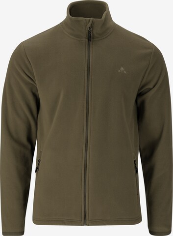 Whistler Athletic Fleece Jacket 'Cancoon' in Green: front