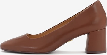 Décolleté di Kazar in marrone: frontale