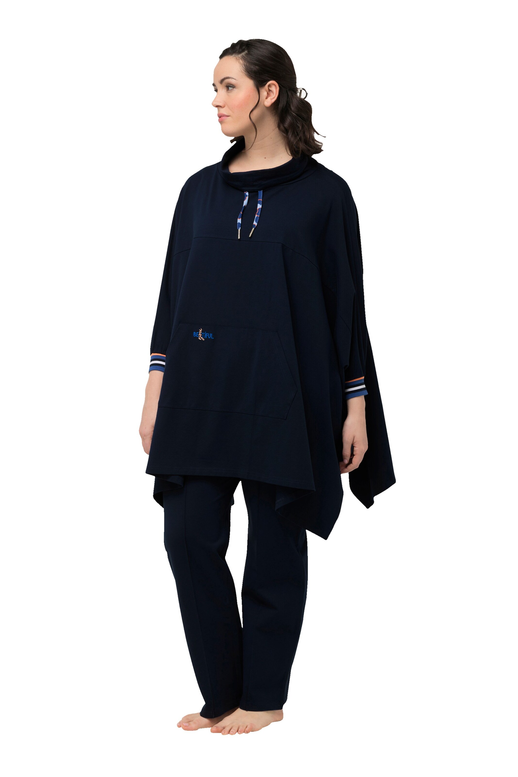 Cape Ulla Popken en bleu : devant