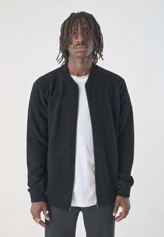 Cleptomanicx Freizeitjacke 'Noitch Cruise' in Schwarz: Vorderseite