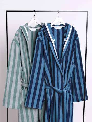 TOM TAILOR Long Bathrobe in Blue