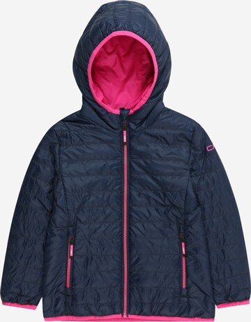 Veste outdoor CMP en bleu : devant